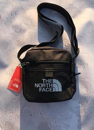 Сумка сумочка месенджер тнф the north face зе нортх фейс білого кольору белого цвета мессенджер бананка барсетка