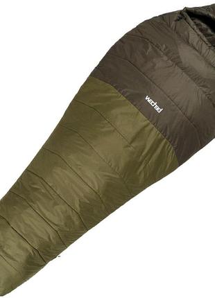 Спальний мішок wechsel mudds winter -5° l tl olive/mud green left