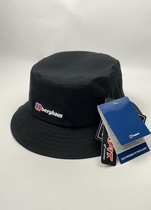 Панама berghaus recognition bucket hat чорна унісекс чоловіча жіноча панамка капелюх 4x000036bp6