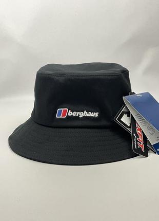 Панама berghaus recognition bucket hat чорна унісекс чоловіча жіноча панамка капелюх 4x000036bp65 фото