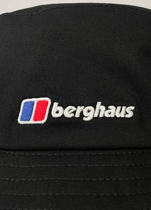 Панама berghaus recognition bucket embroidery hat чорна унісекс чоловіча жіноча панамка капелюх 4x000036bp67 фото
