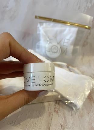 Очищающий бальзам для лица eve lom cleanser 8 ml + салфетка