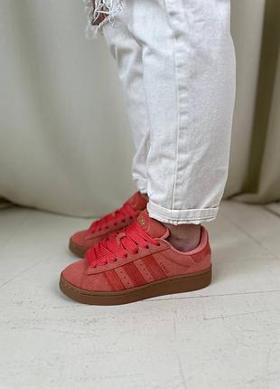 Женские кроссовки aq1345 adidas campus 00s wonder clay preloved scarlet