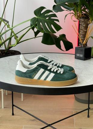Женские кроссовки adidas x gucci Jordan gazelle green