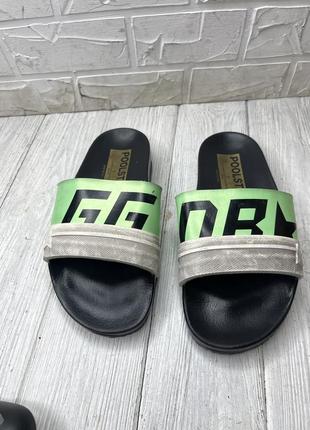 Шлепки очень крутые golden goose оригинальные 41