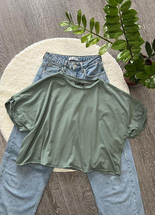 Укорочена футболка asos