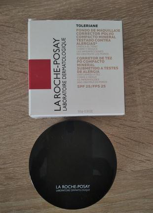 Пудра la roche-posay toleriane teint mineral компактна коригуюча spf25 (відтінок 13) 9,5 г.