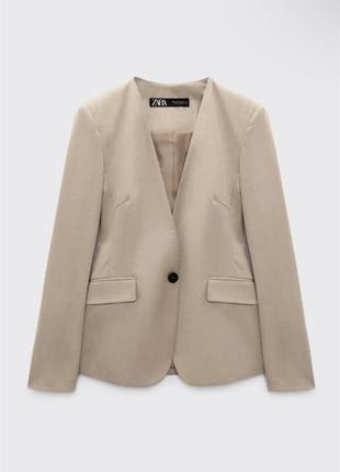 Пиджак жакет zara зара3 фото