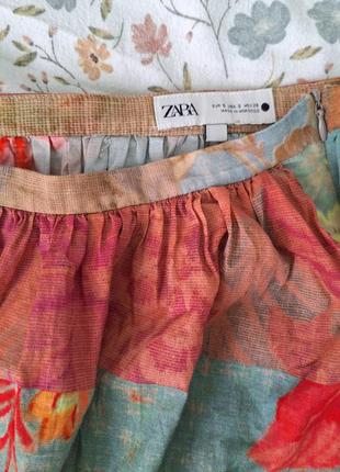 Юбка zara, модель 2024 года