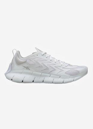 Белые мужские беговые тренировочные кроссовки для спортзала reebok zig kinetica ii sneakers 43 размер