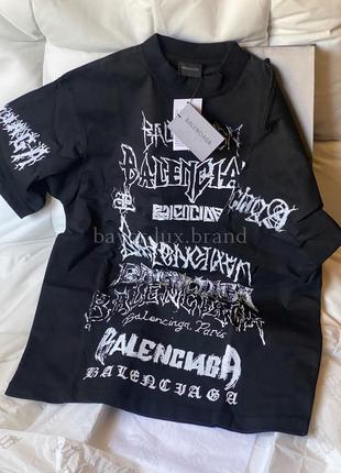 Футболка в стилі balenciaga metal