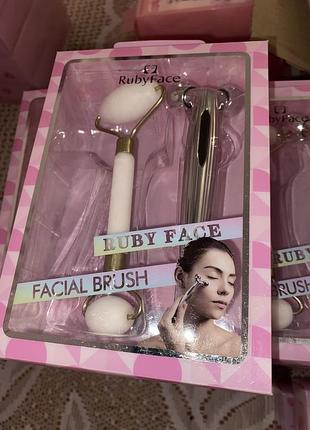 ✨ набор для массажа лица ✨ ( цвет белый и серый)