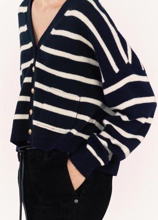 Кардиган zara из шерсти