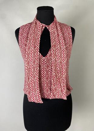 Кофта майка блуза з принтом візерунком хлоя chloe