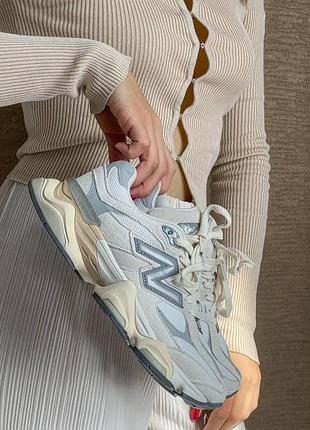 Кросівки (new balance 9060 sea salt white)🥷🏻🌪️