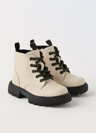 Детские ботинки zara