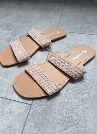 Шлепанцы boohoo