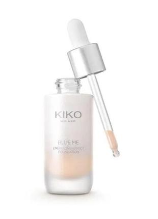 Kiko  стійка рідка тональна основа 02 blue me energizing effect foundation