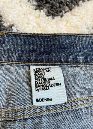 Базовые джинсы h&amp;m denim8 фото