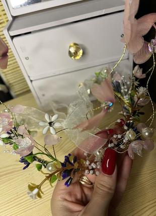 Венок, корона фей, цветочная корона