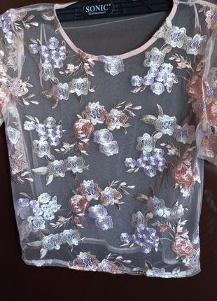 Футболка-сетка