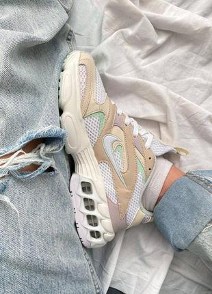 Жіночі кросівки nike air zoom beige6 фото