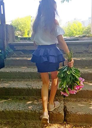 Файна шкільна спідниця