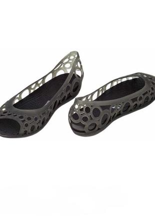 Балетки  ажурные crocs adrina /10384/