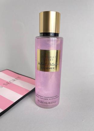Спрей для тела victoria's secret velvet petals shimmer fragrance mist