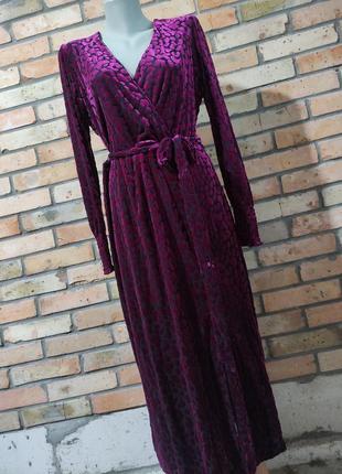 Roman стильна оксамитова сукня міді3 фото