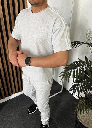 Мужской спортивный костюм тройка брюки + шорты + футболка 🔥🔥🔥5 фото