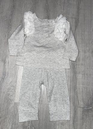 Комплект одежды h&m, 4-6мес4 фото