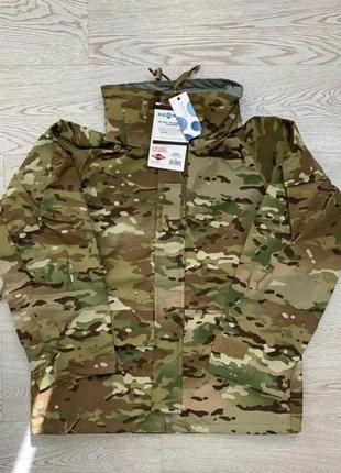 Водовідштовхувальна куртка parka ecwcs gen-2 level 6 gore-tex tru-spec h2o proof™ мультикам, large long