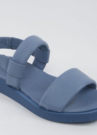 Босоніжки жіночі шкіряні 338604 р.38 (24) fashion синій