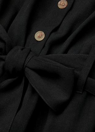 Новий натуральний комбінезон, штани кюлоти h&m, віскоза + льон2 фото