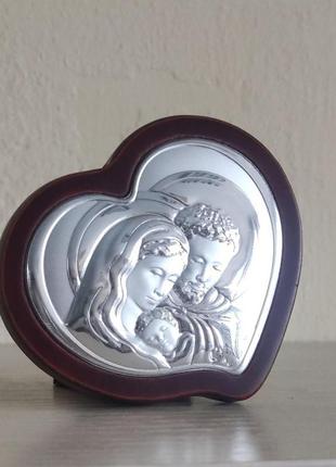 Греческая икона prince silvero святое семейство ma/e909/5 7*8 см