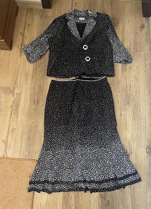 Костюм юбка, юбка. пиджак, пиджак 50-52 р