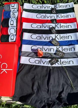 Модель calvin klein біла резинка (в коробці 5 штук)