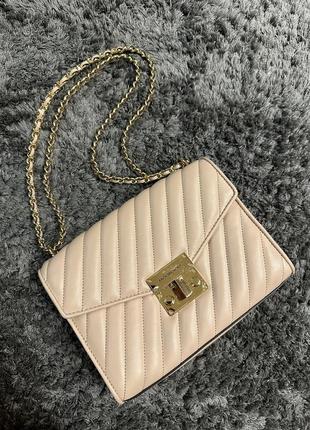 Сумка michael kors бежева / нюд