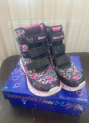 Чоботи skechers 28.5(18,5см)