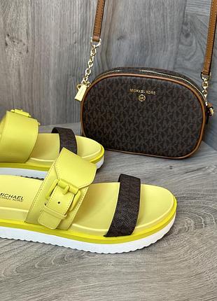 Шлепанцы michael kors оригинал шлепки
