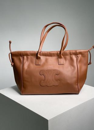 Сумочка celine cabas drawstring cuir triomphe9 фото