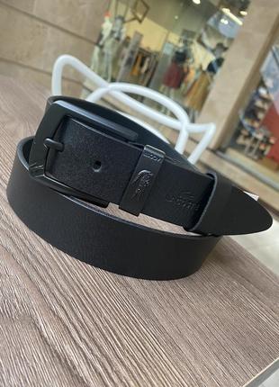Ремень пояс мужской кожаный в стиле lacoste / ремень пояс мужественный кожаный в стиле lacoste