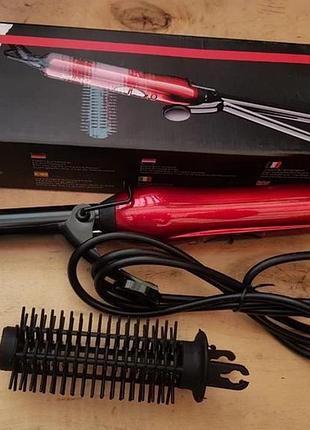 Праска для волосся gemei gm-2906, прилад для завивки волосся, плойка для прикореневого об'єму, плойка shop