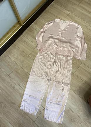 Пижама женская набор для сна со штанами классный удобный практичный