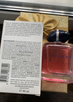 My way giorgio armani 90 ml тестер оригиналу