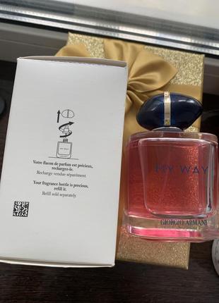 My way giorgio armani 90 ml тестер оригиналу