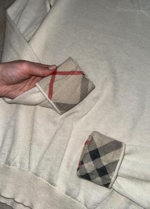 Burberry кашемировая оригинальная кофта свитер джемпер кардиган3 фото