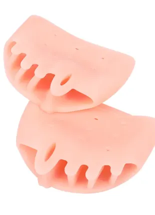 Силиконовый межпальцевый разделитель корректор clefers toesep 51