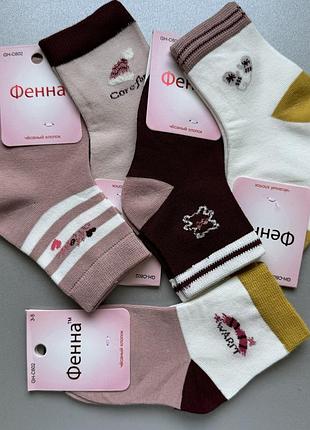 21-25 шкарпетки демісезонні на дівчинку